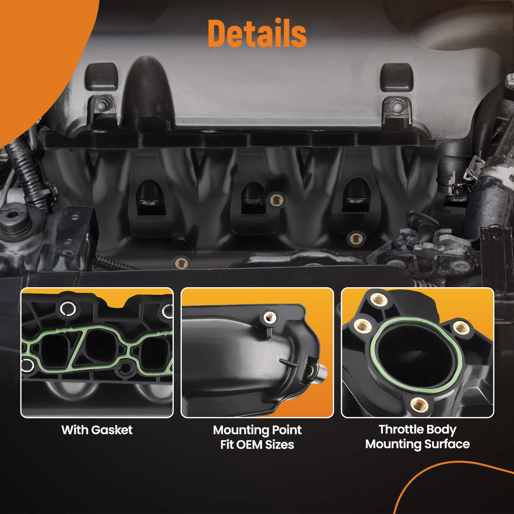 Indsugningsmanifold egnet til Vauxhall Opel Combo Agila Corsa Meriva Tigra 55207034