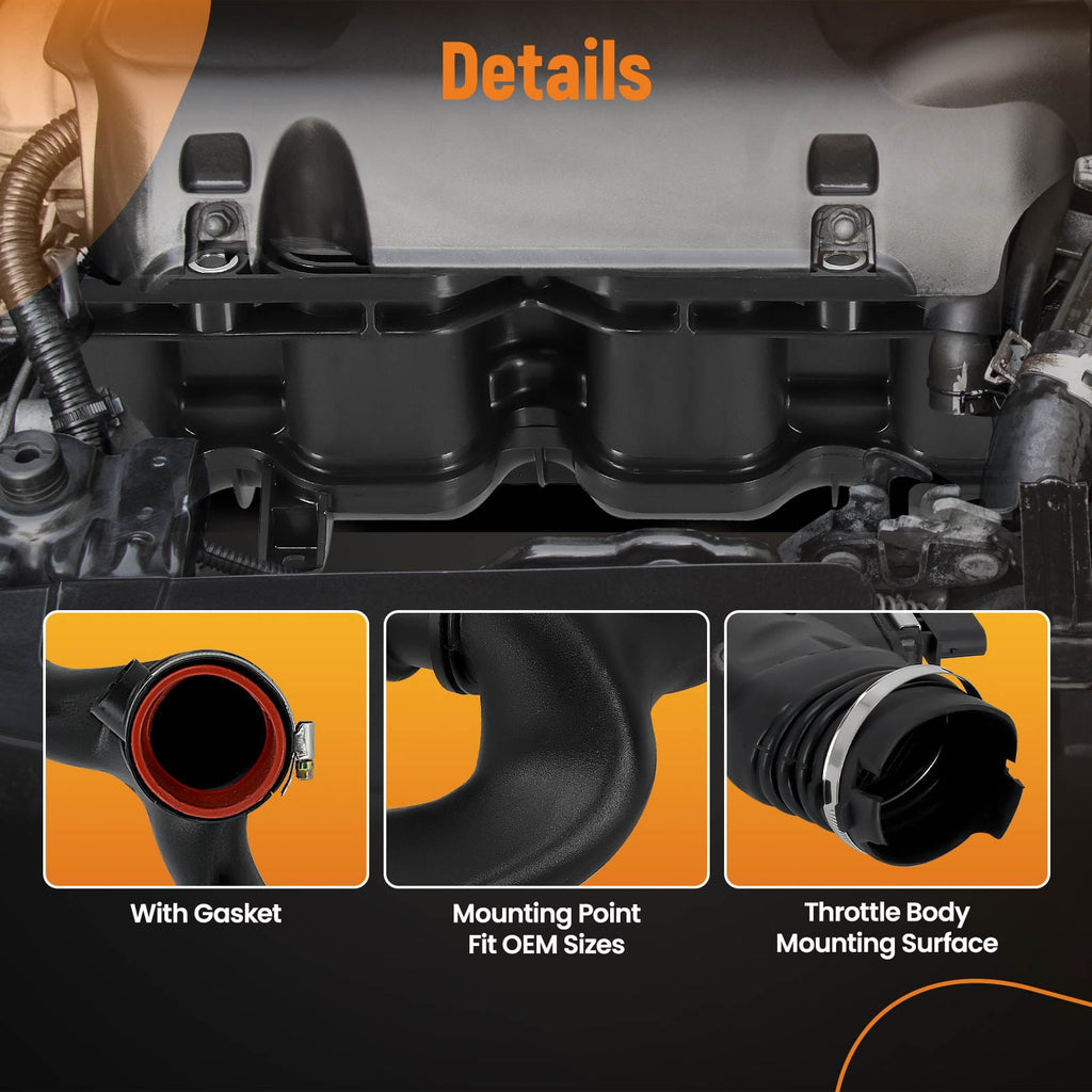 Mass Air Flow MAS-sensorrør egnet for Mercedes MB W251 350 W164 A6420908237