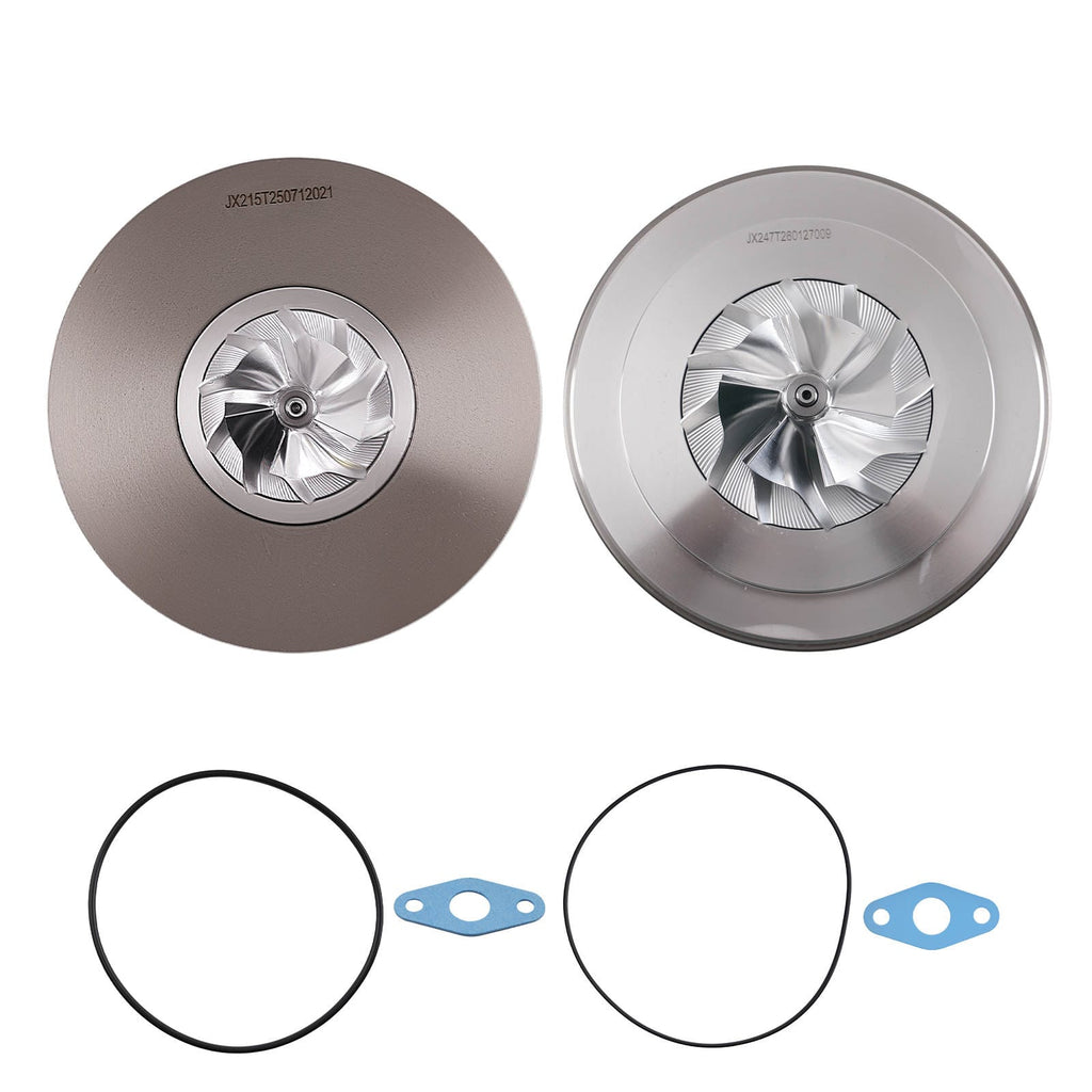 Turbokassetter (CHRA) KP35 + K04-sett egnet for VW Transporter T5, T6, Multivan, Amarok 2.0 BiTDI 120/132 kW | 03L145715J 10009700098