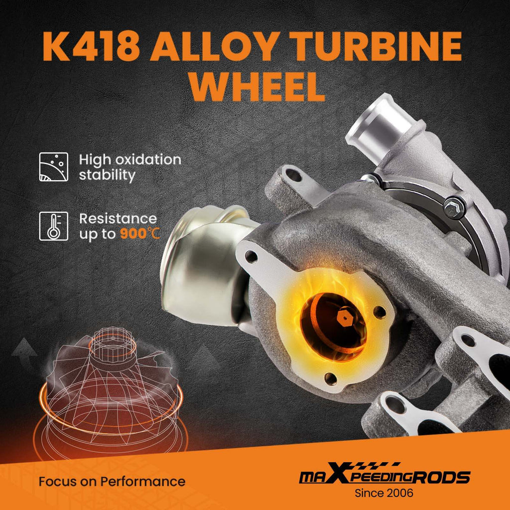 Turbo GT1749V egnet for VW Golf IV, Bora, Audi A3, Skoda Octavia, Seat Leon 1.9 TDI 90-115 hk AJM AUY ALH | 713672-0005 038253019C