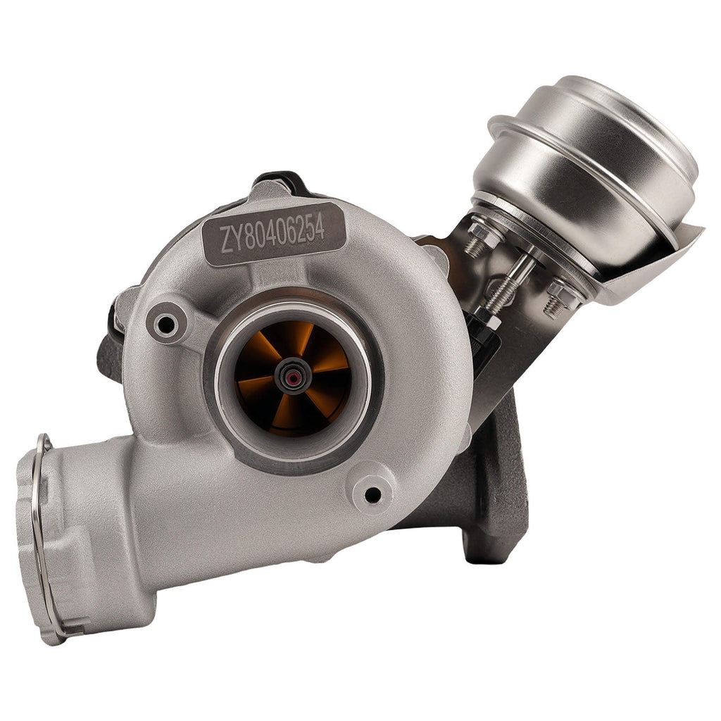 Turbo GT1749V billet lämplig för Audi A4 B7, A6 C6, VW Passat 2.0 TDI BRE BLB 103 kW 140 hk 2004-2009 | 03G145702K 758219-5003S