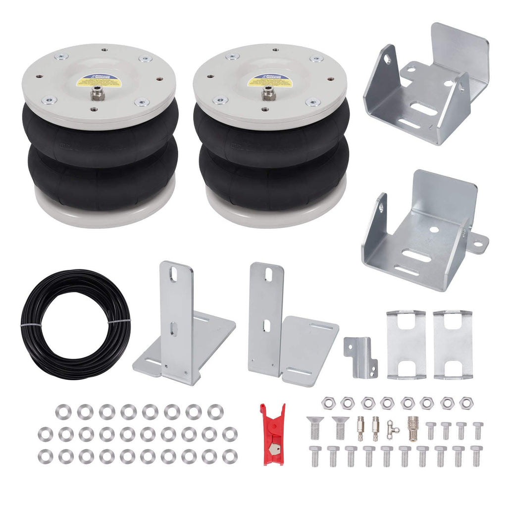 Luftaffjedring bag + monteringssæt egnet til Ford Transit Twin RWD 350 2001- 4000KG