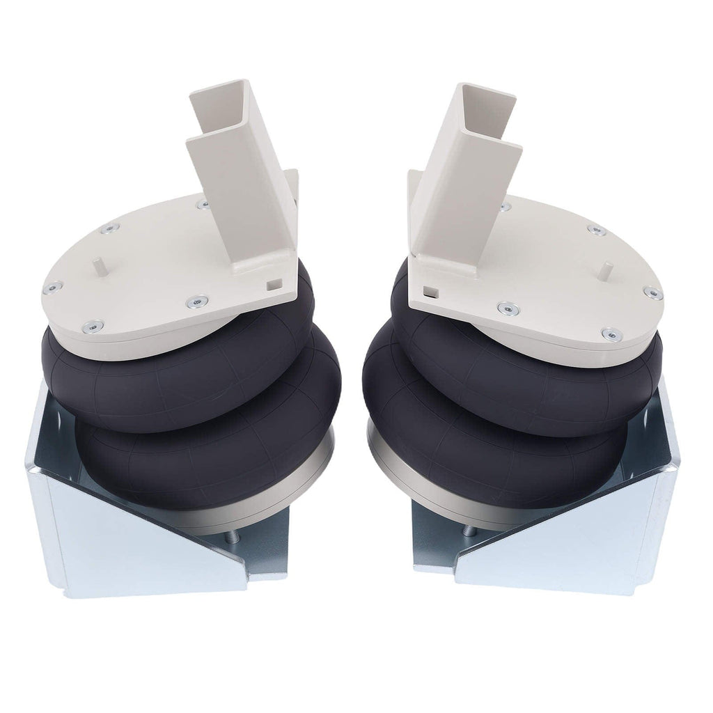 Luftfjæringshjelp bak (2x luftbelg) + kompressor, dobbelt krets egnet for Iveco Daily 35S / 35L 2006-2014 | maks. 4000 kg