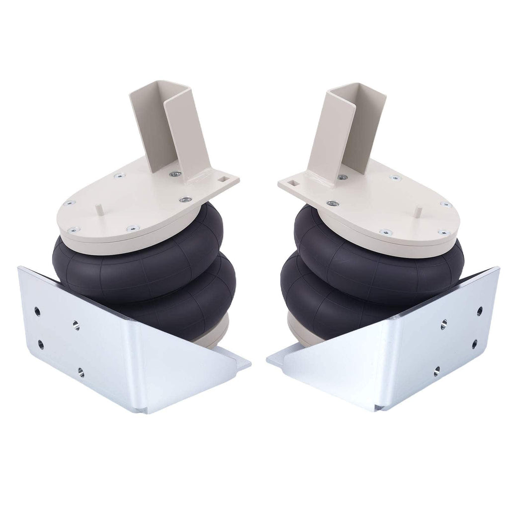 Luftfjæringshjelp bak (2x luftbelg) + kompressor, dobbelt krets egnet for Iveco Daily 35S / 35L 2006-2014 | maks. 4000 kg