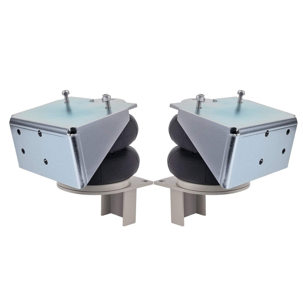 2x Luftbælg + 12V kompressorkit egnet til Iveco Daily 35S 35L 2006-2014 RWD og FWD enkelt baghjul