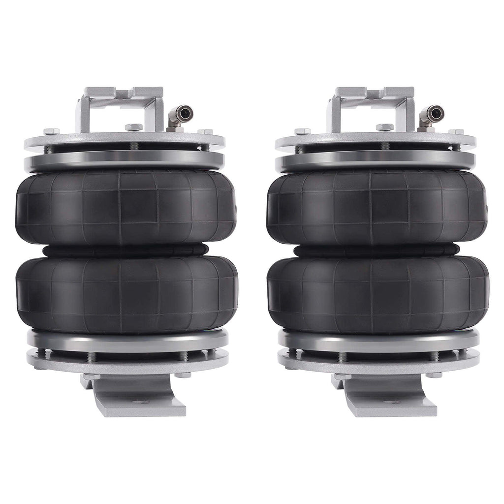 Hjälpluftfjädring bak (2x luftbälg) + trådlöst kompressorkit lämpligt för Mercedes Sprinter / VW Crafter 4x2 1995-2021