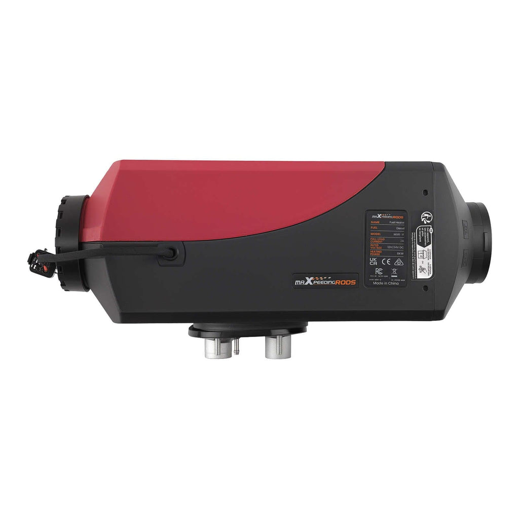 Parkeringsvarmer 12V 24V 8KW til lastbil, båd, autocamper med fjernbetjening, LCD og app-start