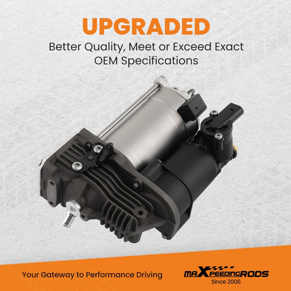 Airmatic-ilmajousituksen kompressori sopii malleihin Mercedes ML W166, GL X166 2011–2016, GLE W166 2015–2016 | A1663200104 A1663200204