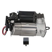 Ladda upp bild till gallerivisning, Luftfjädringskompressor med ventilblock och relä lämplig för Mercedes E-Klass W211 S211 / CLS C219 2003-2011 | A2113200304 A2113200158