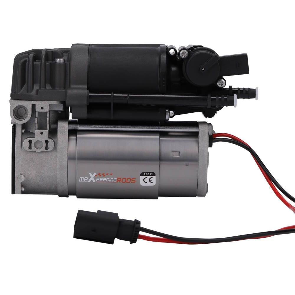 Ilmajousituksen kompressori kuivaimella + rele, sopii BMW 5-sarja GT F07, Touring F11, 7-sarja F01-F04 2008-2016 | 37206864215 37206789165