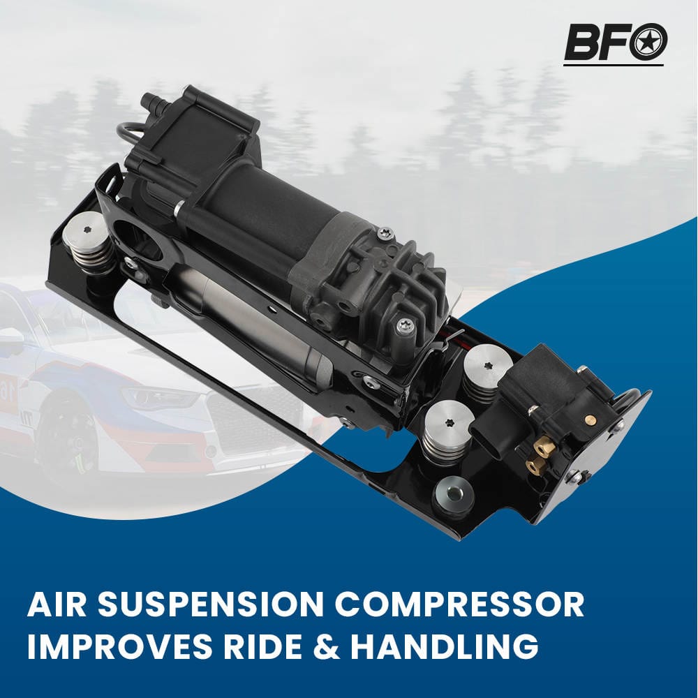 Luftfjädringskompressor med ventilblock och hållare lämplig för BMW 5 F07 GT / F11, 7-serie F01-F04 2008-2016 | 37206789450 37206875176