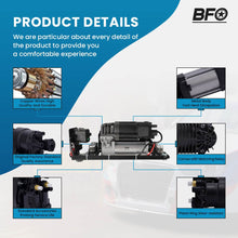 Ladda upp bild till gallerivisning, Luftfjädringskompressor med ventilblock och hållare lämplig för BMW 5 F07 GT / F11, 7-serie F01-F04 2008-2016 | 37206789450 37206875176