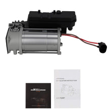 Ladda upp bild till gallerivisning, Luftfjädringskompressor med fäste + relä lämplig för Land Rover Discovery 3 4 L319, Range Rover Sport L320 LR045251
