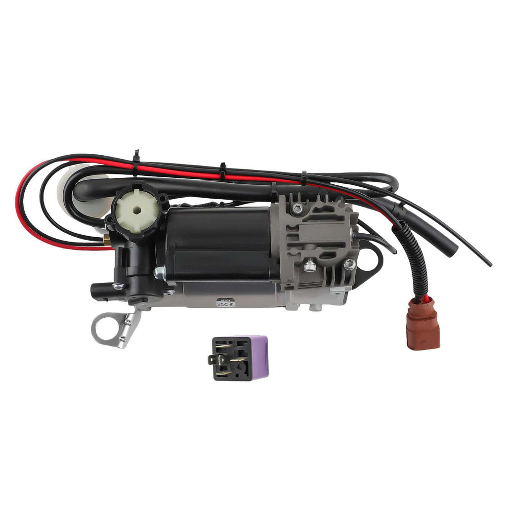 Luftfjæringskompressor med ventilblokk og relé egnet for Audi A6 C6 4F / Avant / Allroad / S6 2005-2011 | 4F0616005F 4F0616013