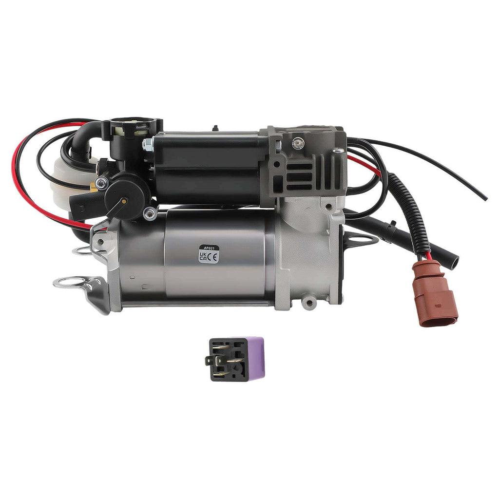 Luftfjæringskompressor med ventilblokk og relé egnet for Audi A6 C6 4F / Avant / Allroad / S6 2005-2011 | 4F0616005F 4F0616013