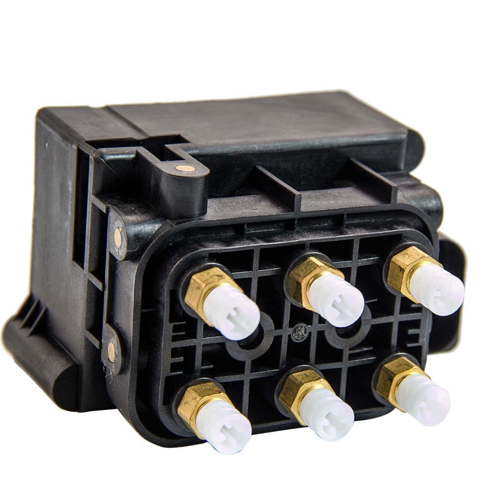 Luftaffjedringskompressor + ventilblok egnet til Audi A6 C6 4F / Avant / Allroad / S6 2005-2011 | 4F0616006A 4F0616013