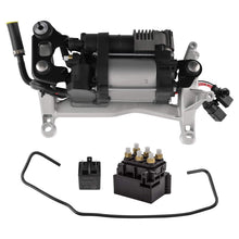Ladda upp bild till gallerivisning, Luftfjädringskompressor med ventilblock och relä lämplig för Porsche Cayenne 92A / VW Touareg 7P 2011-2018 | 95835890100 7P0698014