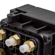 Last bildet i gallerivisningen, Luftfjæringskompressor med holder, relé og ventilblokk, egnet for VW Touareg 7L / Porsche Cayenne 9PA 2002–2013 | 7L8616007 7L0698014