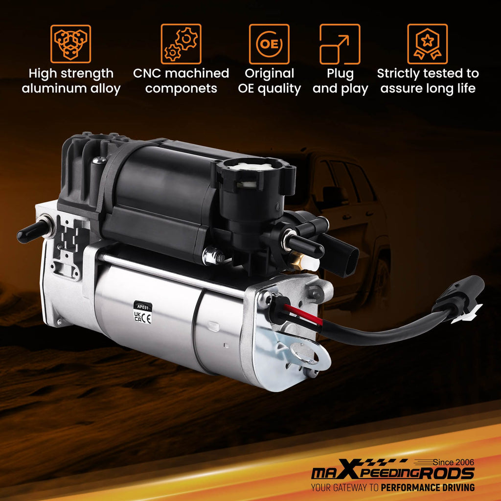 Luftfjæringskompressor egnet for Jaguar XJ X350 / X358 3.0 / 3.5 / 4.2 2003-2009 | C2C27702E C2C22825