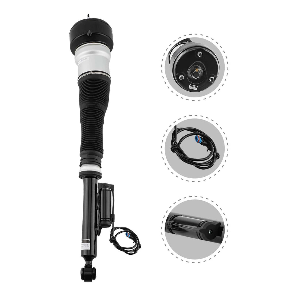 Luftfjädringsben bak vänster lämpligt för Mercedes S-Klass W221, CL C216 Airmatic 2007-2014 2213201338 2213205513