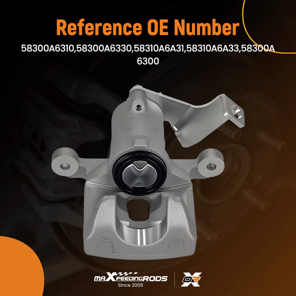Bremsekaliber bag venstre passer til Hyundai i30 2011-2017 58300A6310 58300A6330 262mm