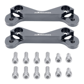 2x remklauwadapter 1-zuiger naar 2-zuiger achter geschikt voor Subaru Impreza WRX RS
