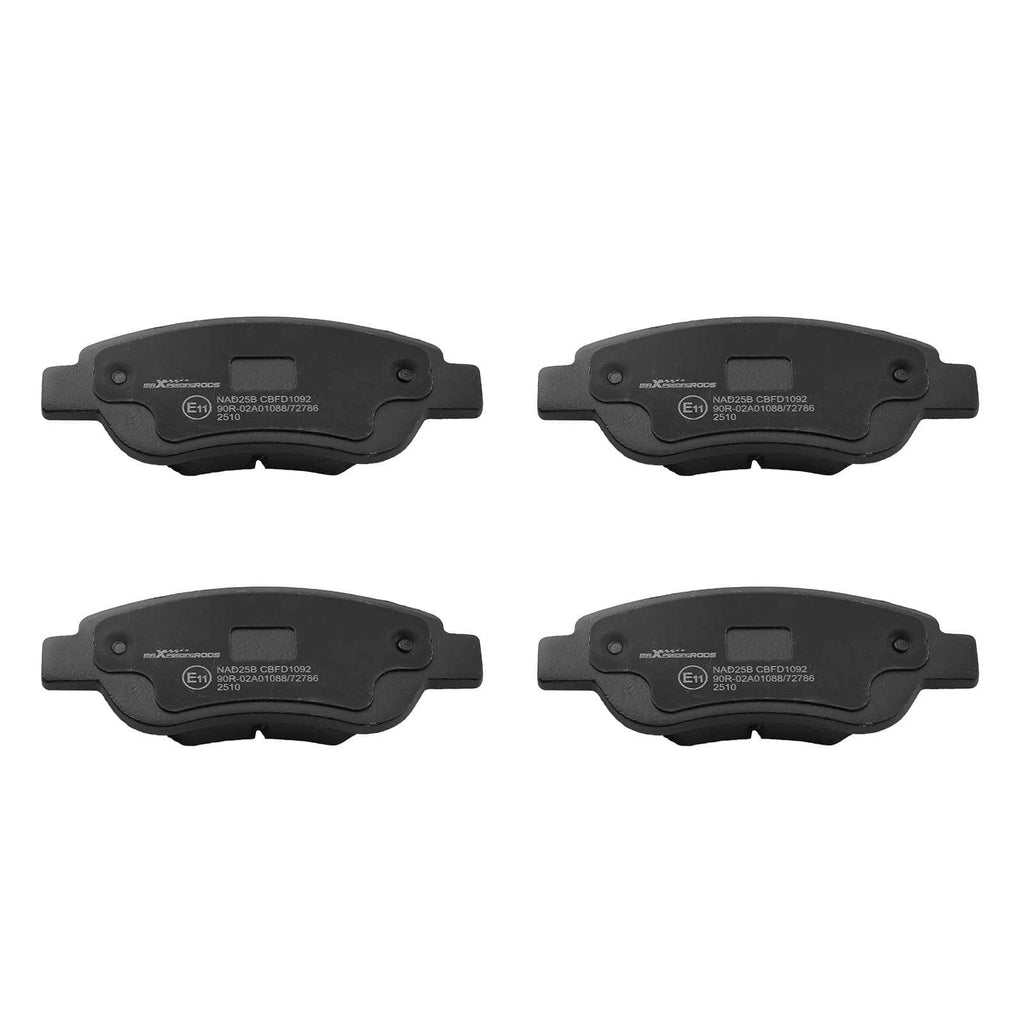 Bremseskiver 247mm og klosser egnet for Toyota Aygo 1.0L 1.4L 1.2L 2005-2025 044650H031
