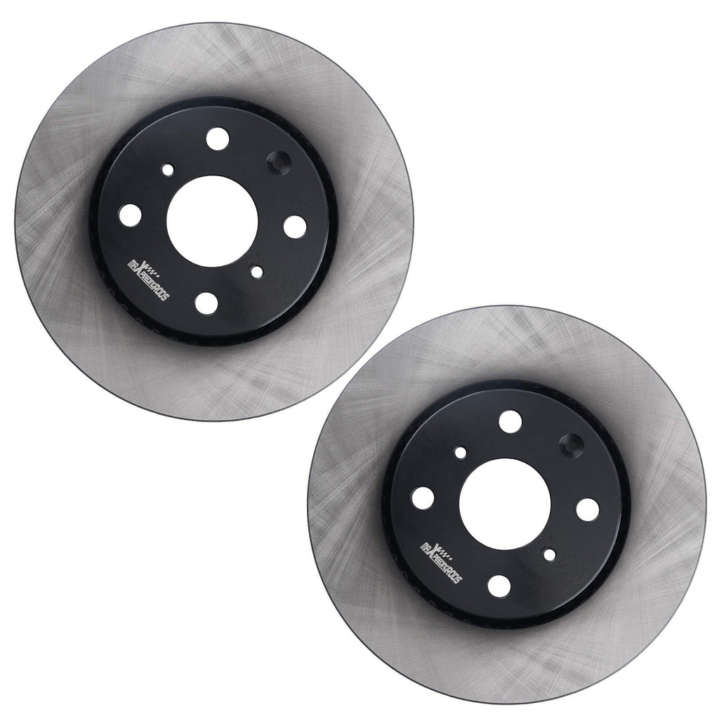 Bremseskiver 247mm og klosser egnet for Toyota Aygo 1.0L 1.4L 1.2L 2005-2025 044650H031