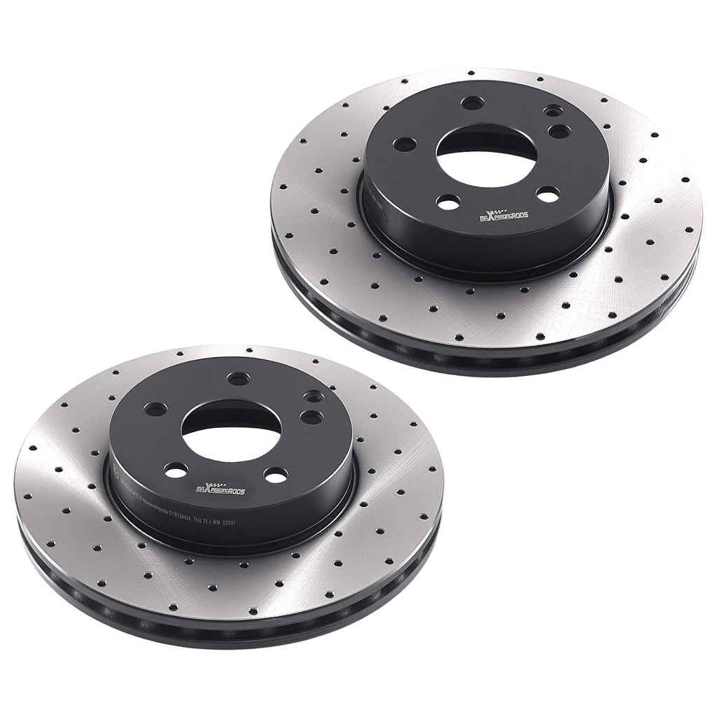 Bremseskiver og bremseklodser foran egnet til Mercedes C 220 CDI 4matic W204 C 230 W204 C