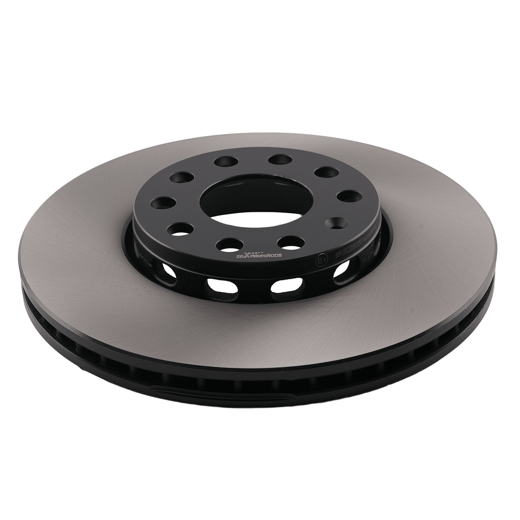 2 stk. bremseskiver egnet for Audi 100 A4 A6, Skoda Superb 1990-2013, svarte