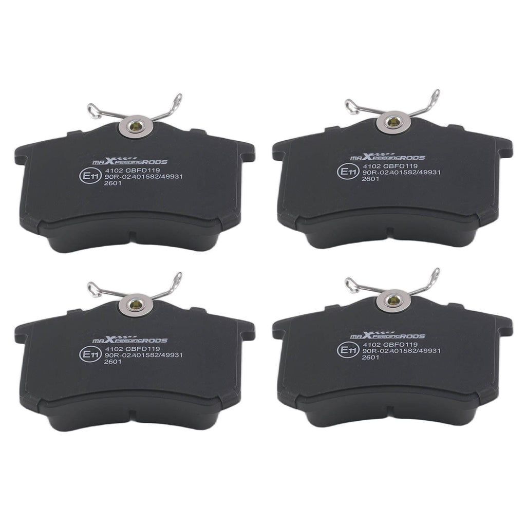 Jarrulevyt ja -palat sopivat Audi A4 8E takaosaan 2000-2008 8E0615601B 895615601A