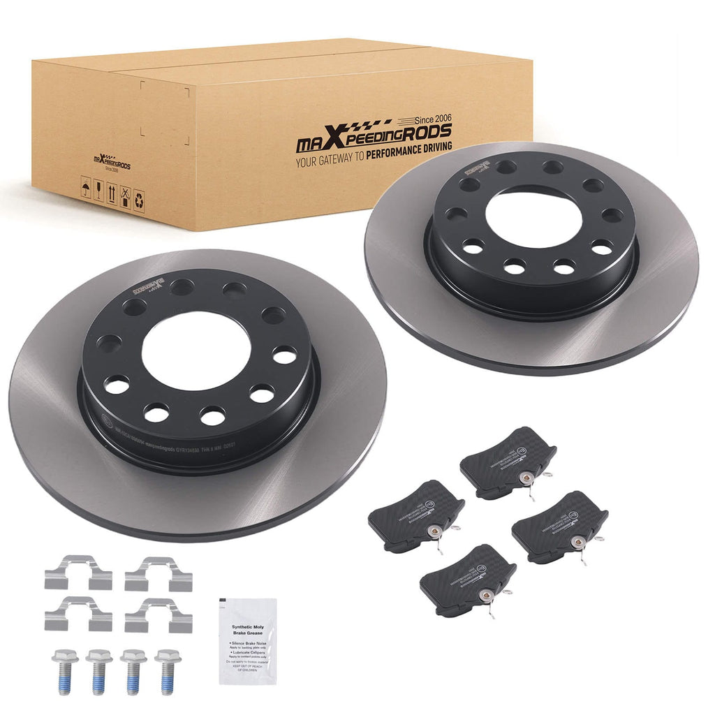 Jarrulevyt ja -palat sopivat Audi A4 8E takaosaan 2000-2008 8E0615601B 895615601A