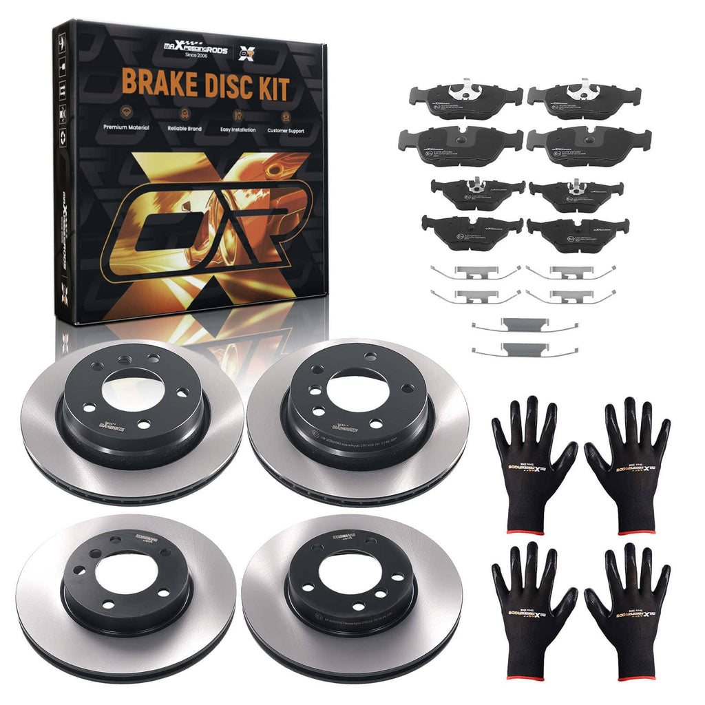 Bremseskiver bremseklosser egnet for BMW 3-serie Coupé E46 318 Ci 320 Ci 323 Ci E36 323i 328i
