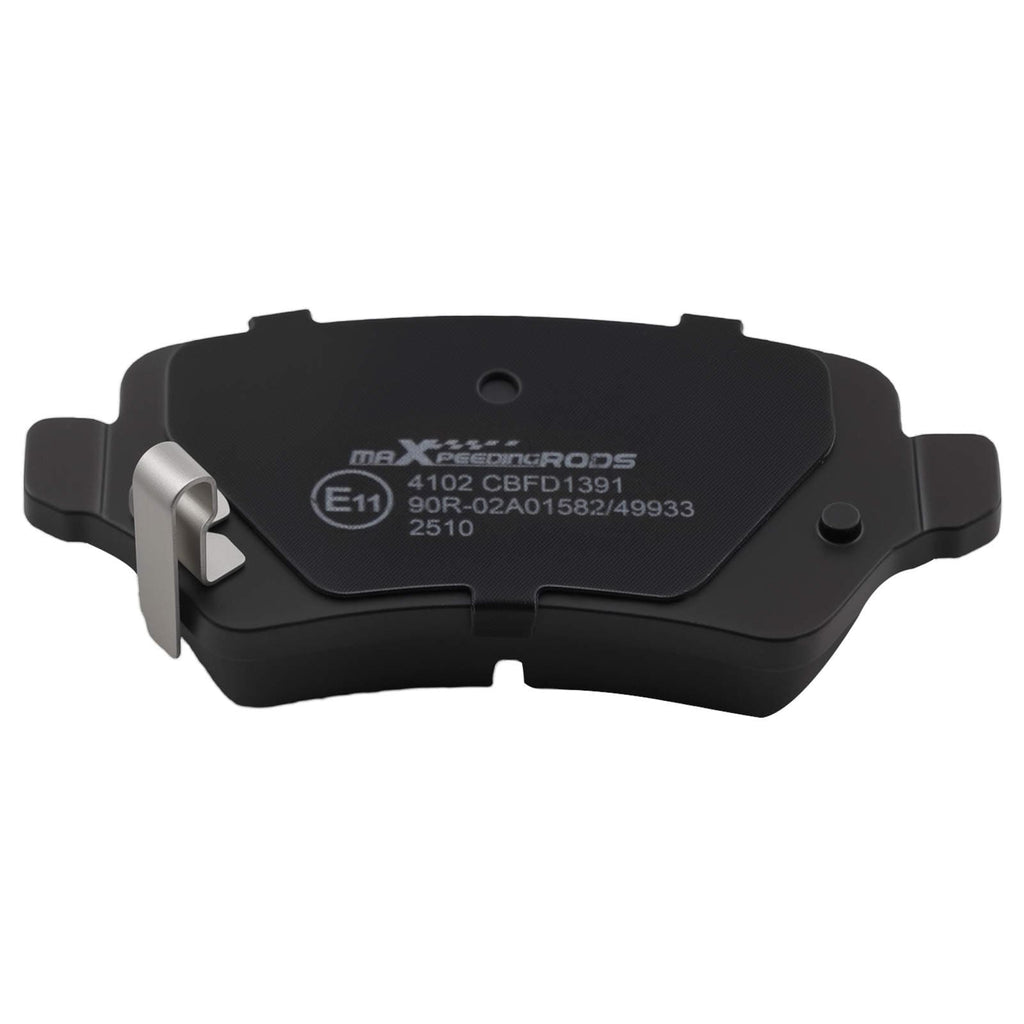 Bromsskivor bak lämpliga för Opel Combo Tour 1.2L 1.6L 2004-2011 569116
