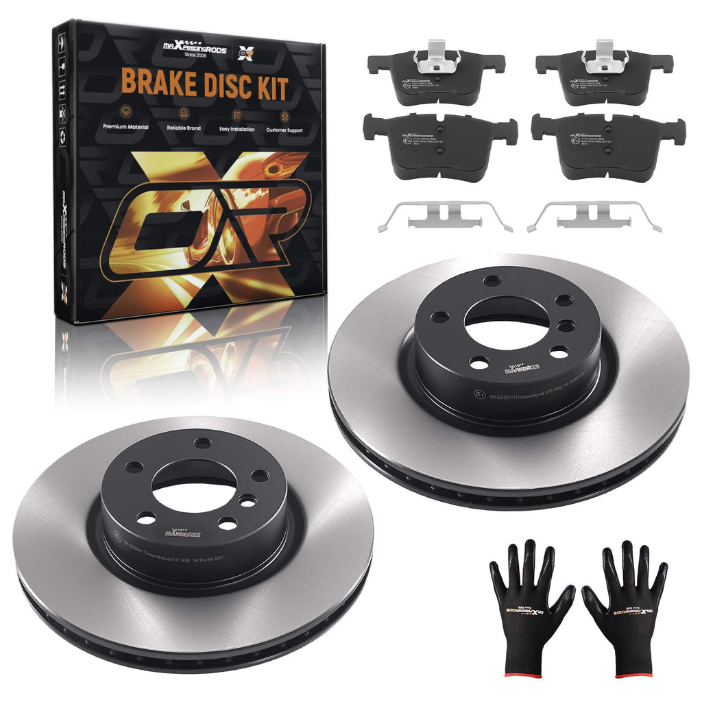 Bremseskiver bremseklodser foran egnet til BMW X4 xDrive20i xDrive28i xDrive30d F26