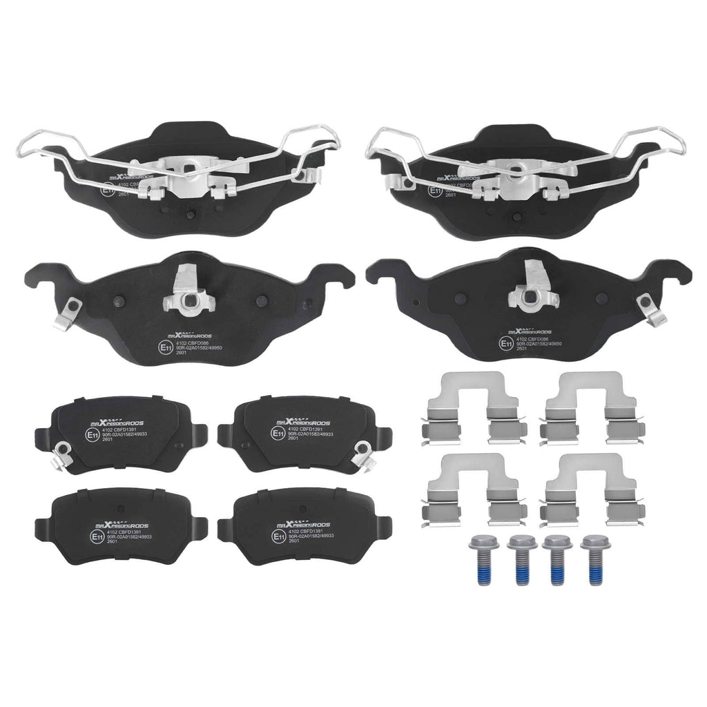 Bromsskivor bromsbelägg lämpliga för Opel Saab 9-5 YS3G, Chevrolet Malibu V300 Astra G