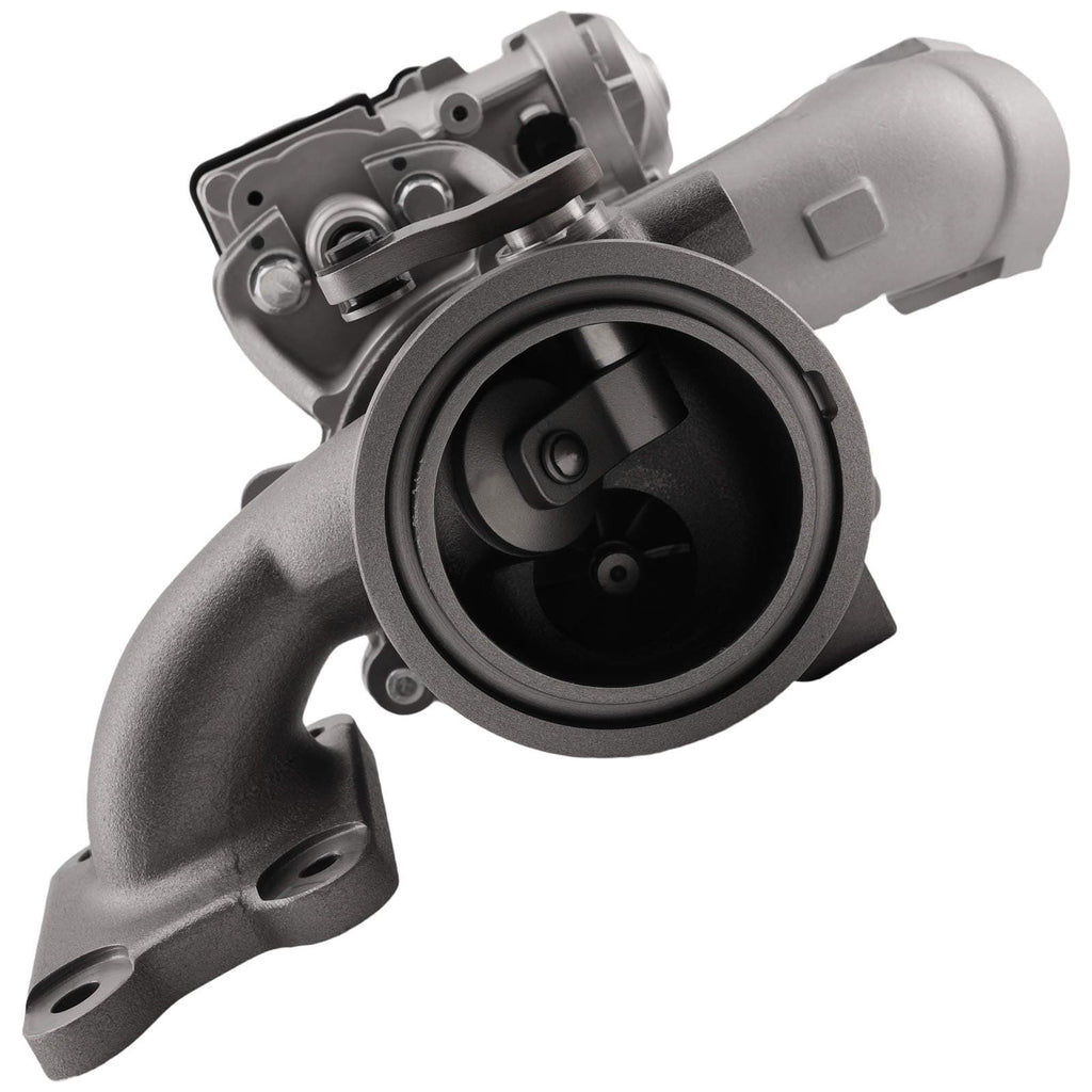 Turboahdin TD025L sopii malleihin Audi A1, A3, Q3, Seat Ibiza, Leon, VW Golf VII, Polo, Passat 1.4 TSI 103-110 kW | 04E145721B 04E145704PV