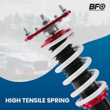 Ladda upp bild till gallerivisning, Coilover-sats fram (2 stycken) lämplig för Nissan Silvia S13, 180SX, 200SX, 240SX 1988-1999 | Coilovers med 24-stegs justerbar dämpning