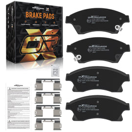4x bromsbelägg lämpliga för Chevrolet Cruze 1.4-2.0, Opel Astra J 1.2-2.0 Zafira 1.6