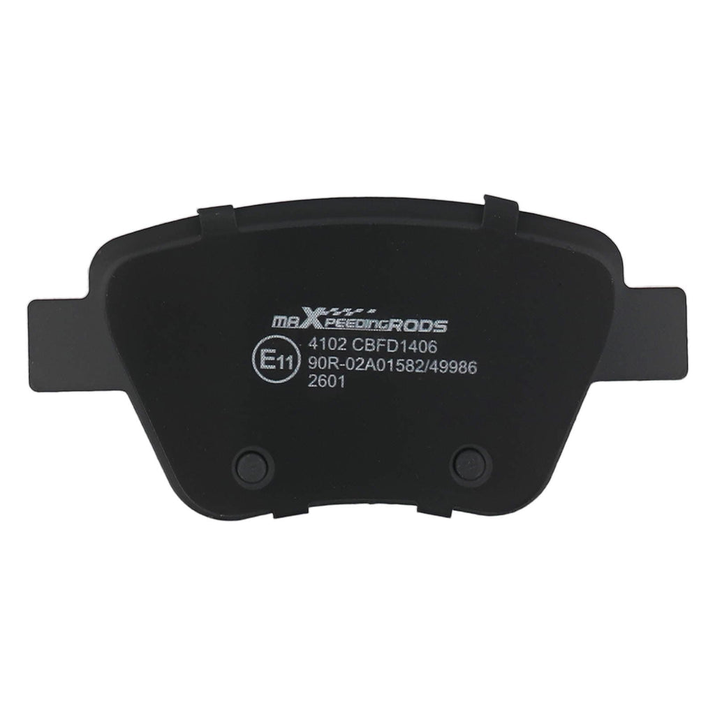 Bremseklodser egnet til Subaru Justy IV, Suzuki Baleno Swift, Ford Fiesta VI 1.0-1.6