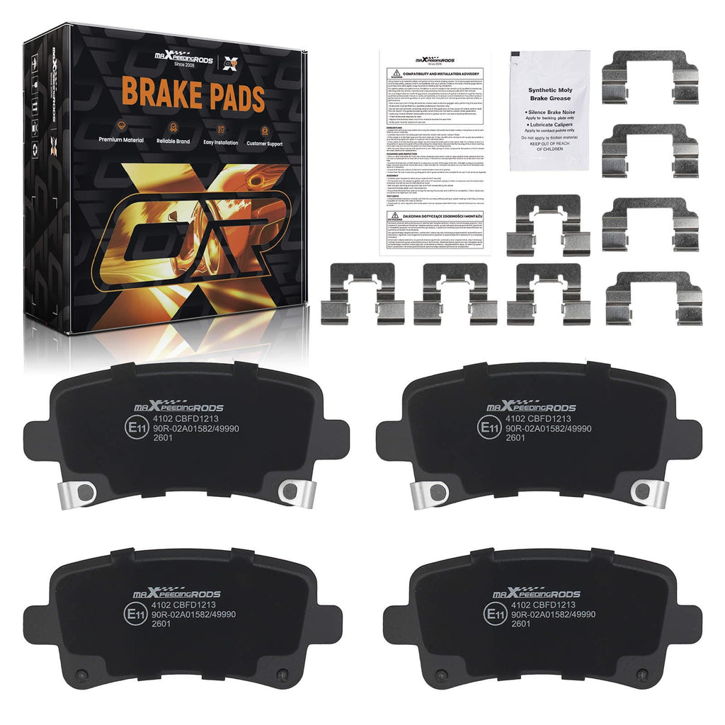 Remblokken achter geschikt voor Opel Insignia Chevrolet Malibu Saab 9-5