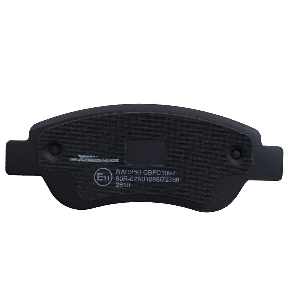 För bromsbelägg lämpliga för Citroën C1 PM PN 2005-2014 1611456980