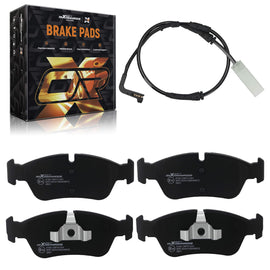 4x bremseklodser egnet til BMW 1-serie E87, 3-serie E90 316 318 320 120i 120d 34116769951