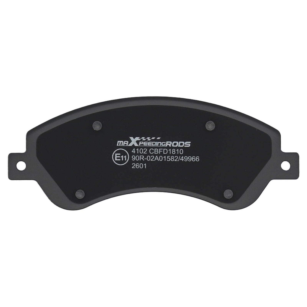 4x bremseklosser egnet for Ford Transit Tourneo buss, varebil og pick-up, alle modeller