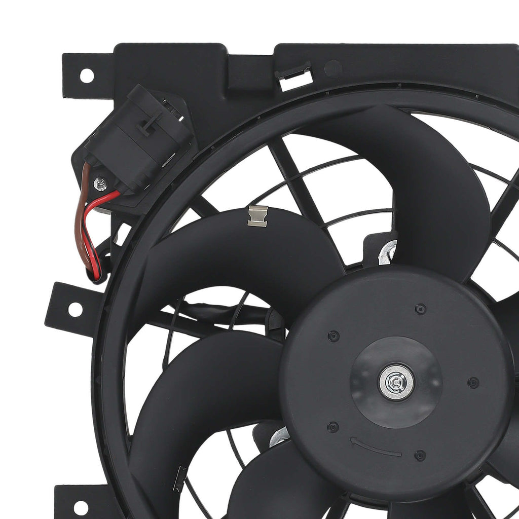 Kylfläkt-enhet lämplig för Opel Astra H 2005-2010 1314555 3745746 240W