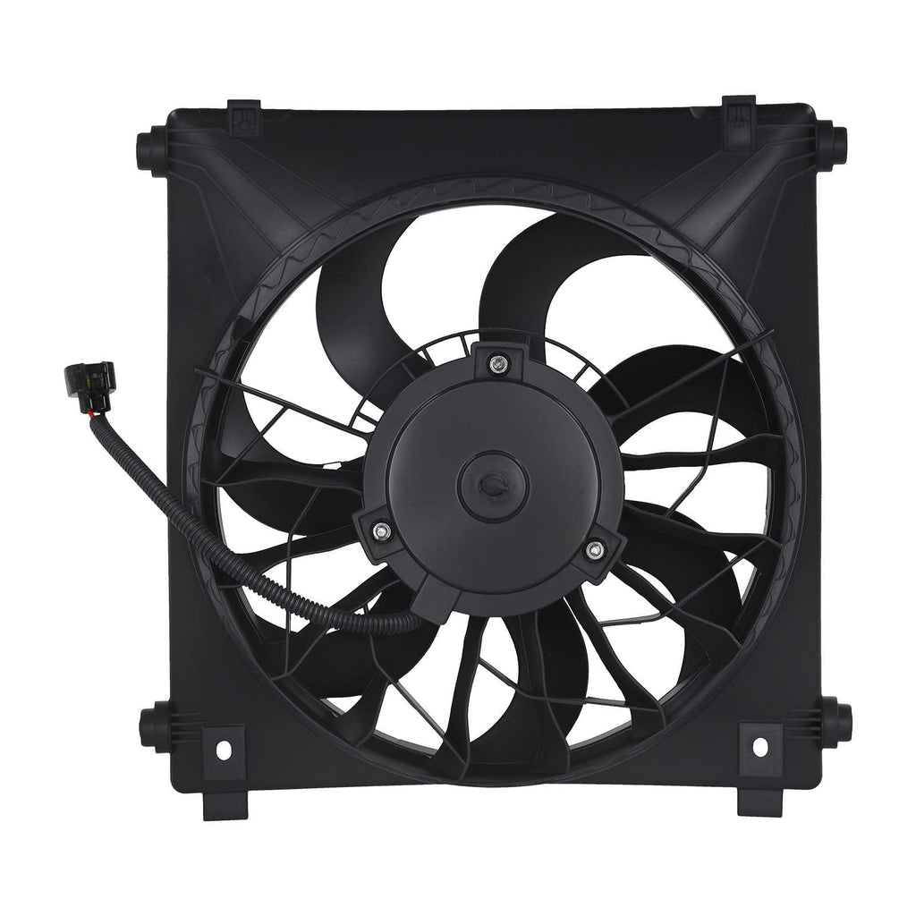 Auton jäähdyttimen tuuletin sopii Tesla S vasen 2012-2020 6007614-00-D 2800RPM 3-napainen