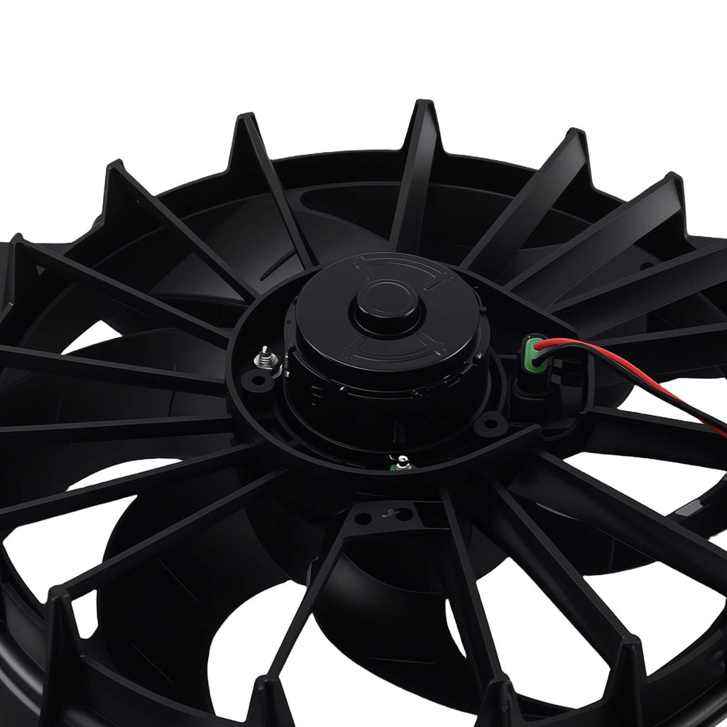Ventilatorenhed egnet til Dodge Ram 1500 2002-2008 5093760AA 68004163AA Plastik