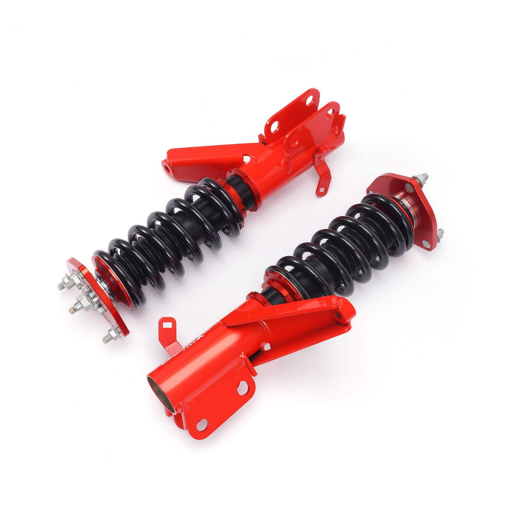 Skruppesett egnet for Honda Civic 7 EM2 coupé, ES ET sedan 2001-2005 | Coilovers med 24-trinns justerbar demping, senking 25-75 mm