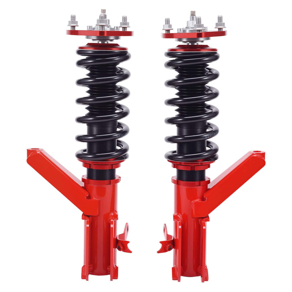 Skruppesett egnet for Honda Civic 7 EM2 coupé, ES ET sedan 2001-2005 | Coilovers med 24-trinns justerbar demping, senking 25-75 mm