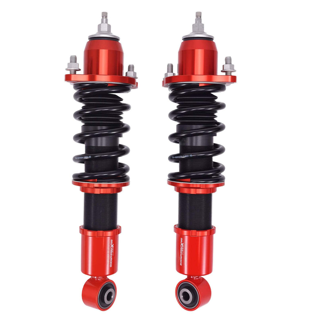 Coilovers bak (2 stycken) lämpliga för Honda Civic 7 (EM2, ES, ET) 2001-2005 | Coilovers 24-vägs justerbar dämpning